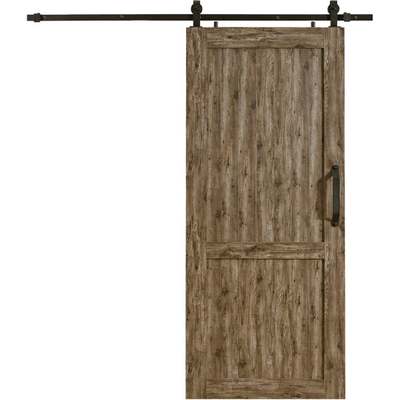 DOOR BARN 42"WEATHER GREY KIT