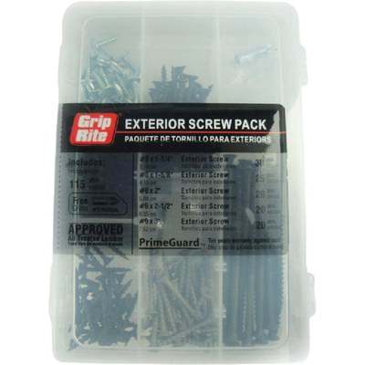 Asst Ext Screw Multipack