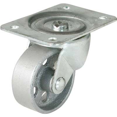 PLATE CASTER SWIVEL 4"