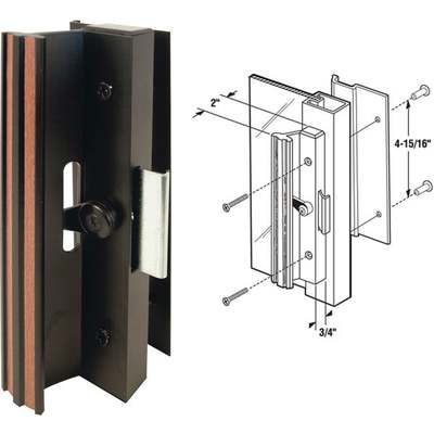 BLK PATIO DOOR HANDLE