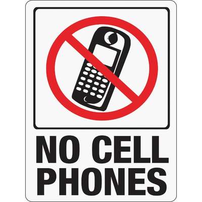 9"X 12" - NO CELL PHONES