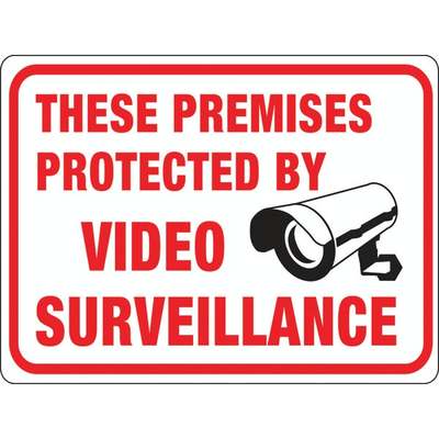 VIDEO SURVEILLANCE SIGN