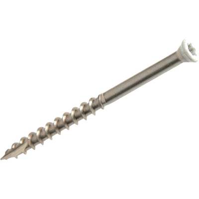2-1/4 SS SD WH TRM SCREW
