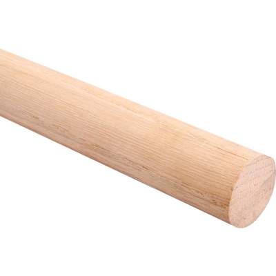 8' OAK CLOSET ROD