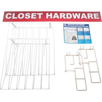 CLOSET HDWE POP KIT