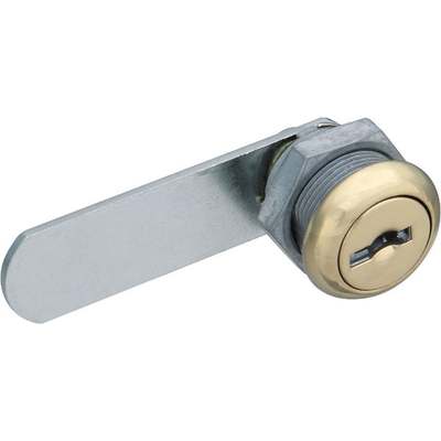 1/4" BR KA UTILITY LOCK