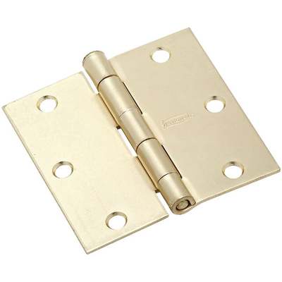 3-1/2" Sb Door Hinge 3pk