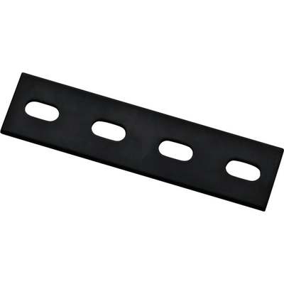 National Catalog 1181BC 6 In. x 1-1/2 In. Black Heavy Duty Mending Plate