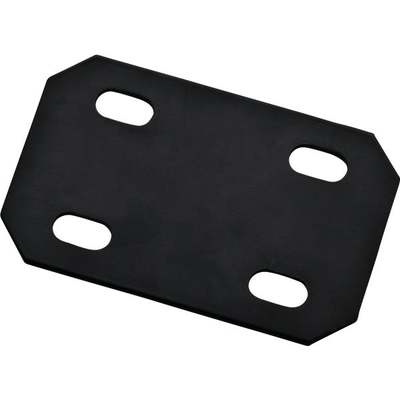 National Catalog 1184BC 4.7 In. x 3 In. Black Heavy Duty Mending Plate
