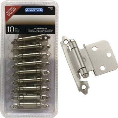 10PK SN SCL INSET HINGE