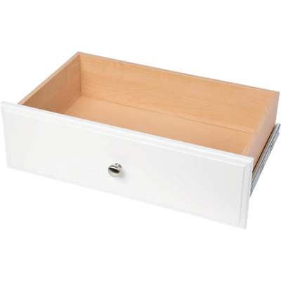 8" WHITE DELUXE DRAWER