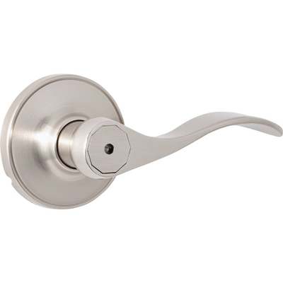 Steel Pro Brushed Nickel Privacy Door Lever