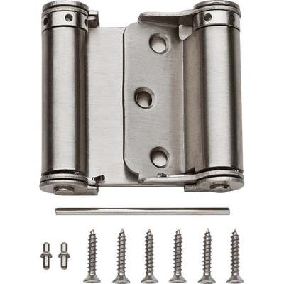 3" DBL ACTING SPRING HINGE SN