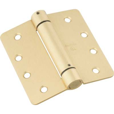 4" SPRING DOOR HINGE 1/4" RADIUS