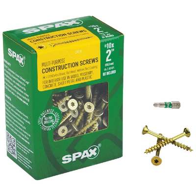 10X2 MP FH INT SCREW 1# SPAX