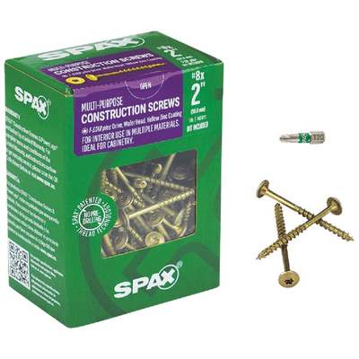 8X2 MP WH INT SCREW 1# SPAX