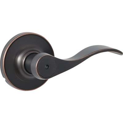 Steel Pro Oil Rubbed Bronze Privacy Door Lever