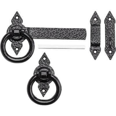 SPEAR RING LATCH BLACK