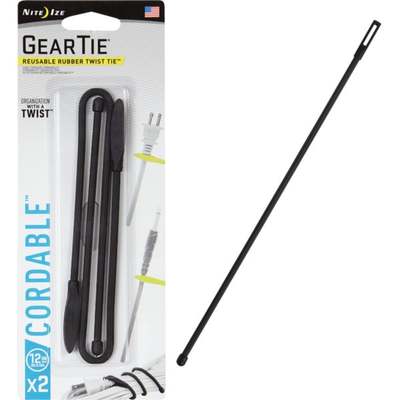 GEARTIE CORDABLE 12" BLK