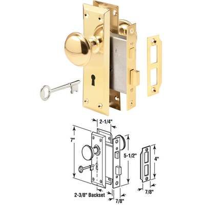 BIT KEY MORTISE LOCKSET