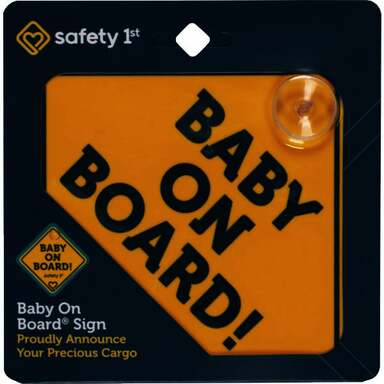 BABY ON BOARD SIGN