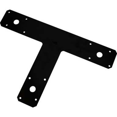 12X8" BLACK T PLATE