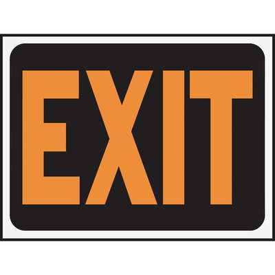 SIGN EXIT 8X12