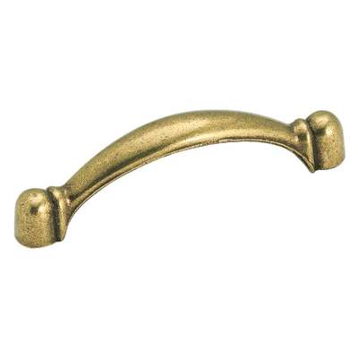 3" CTC BRN BRASS PULL