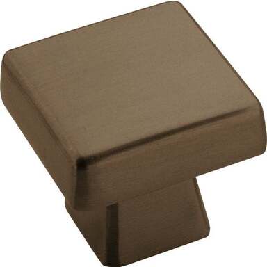 1-3/16" BLK ROCK SN KNOB