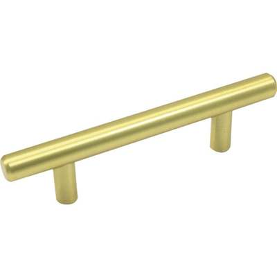 3-3/4" SATIN BRASS PULL
