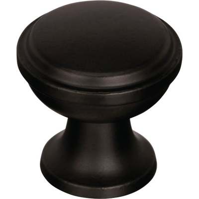 1.1875" BLK/BRNZ KNOB