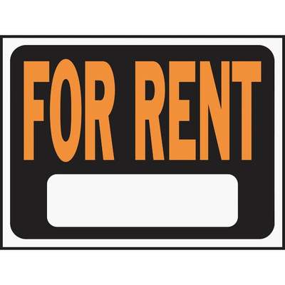 9x12 For Rent Sign