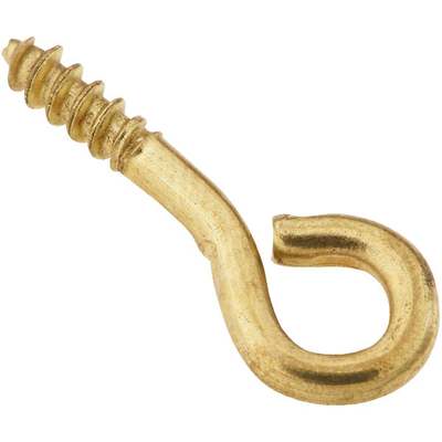 SCREW EYE 13/16 BRASS 7PC