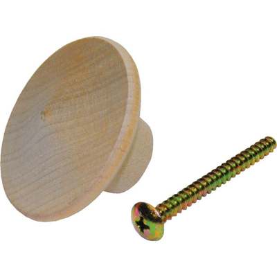 1-3/4" WOOD KNOB