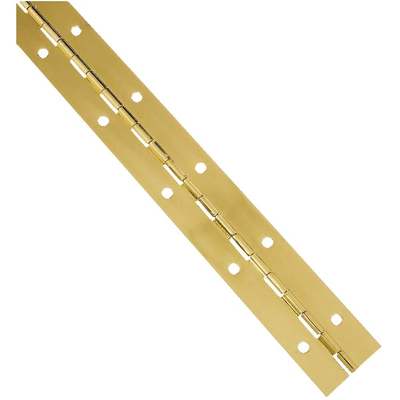 HINGE 1 1/2 X 12" B/BRASS