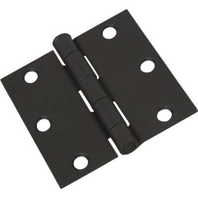 HINGE DOOR 3"X3" BLACK