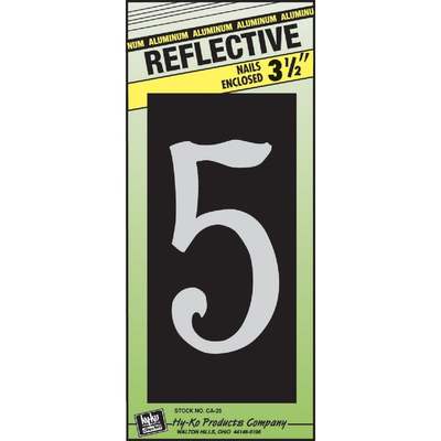 ALUM REFLECTIVE NUMBER-#5