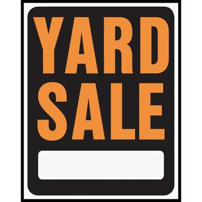 15X19 YARD SALE SIGN