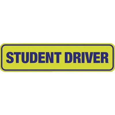 STUDENT DRIVER MAGNET