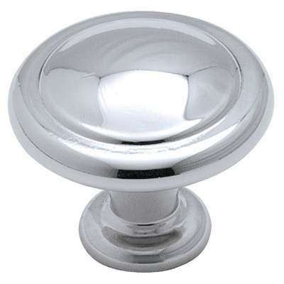 1.25" PLSH CHRM KNOB