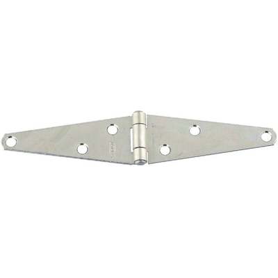 HINGES STRAP 4"HVY ZINC 2PK D/C