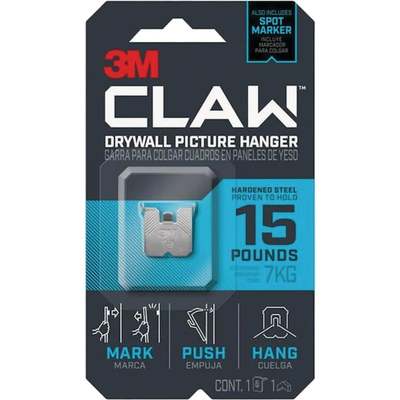 3m Claw 15lb Picture Hanger