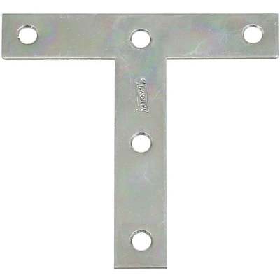 T .PLATE 4"-4"ZINC 2PK