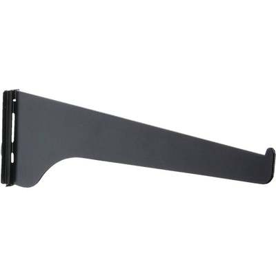 BRACKET SHELF 12" BLACK