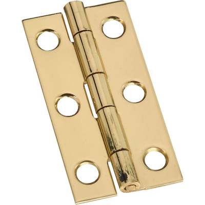 HINGE NARROW 2"X1"P/BR 2PK