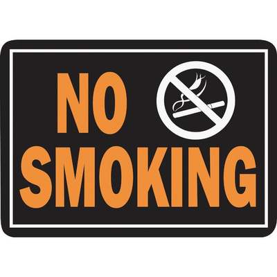 10X14 NO SMOKING SIGN