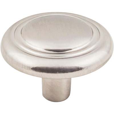 KasaWare 1-1/4 In. Dia. Satin Nickel Cabinet Knob (10-Pack)