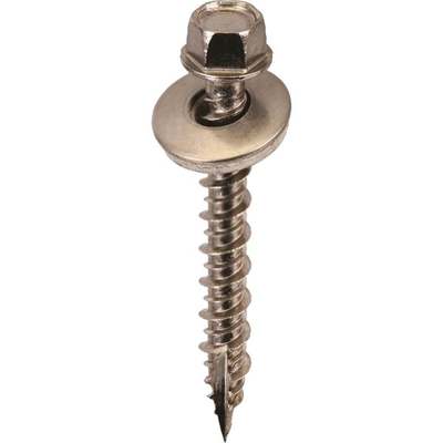 1-1/2 SS SCREW W WASHER