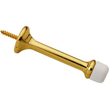 V236 BRS RND DOOR STOP
