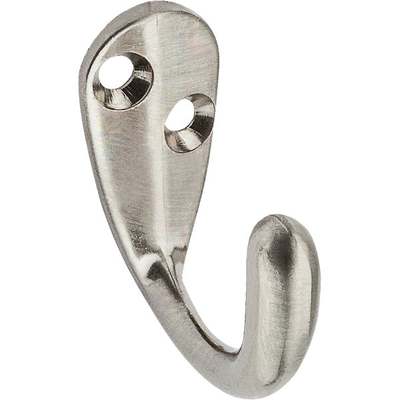 SGL PRONG ROBE HOOK SN